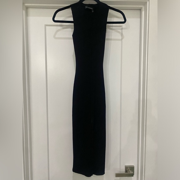 EUC Naked Wardrobe Ribbed Bodycon Dress - Picture 2 of 5